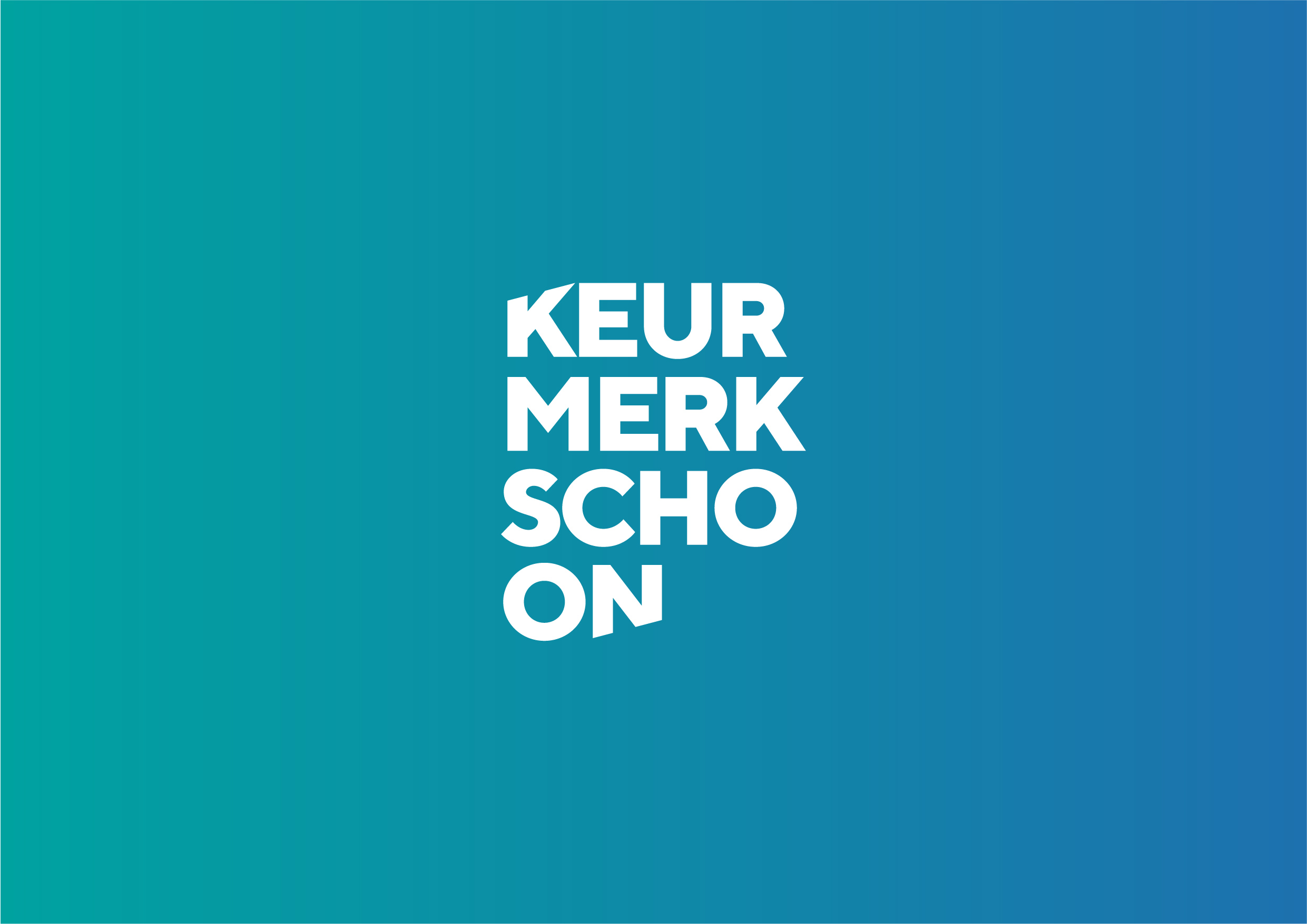 Keurmerk schoon many more logo huisstijl